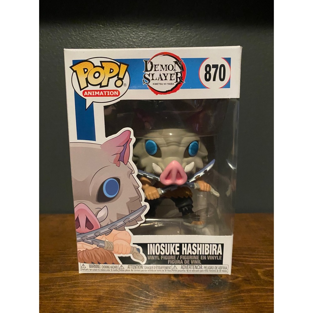 Demon Slayer Inosuke Hashibira Pop Animation Vinyl‎ Figure 870